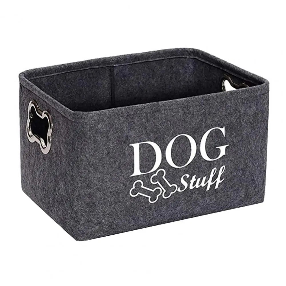 Pet Toy And Accessory Storage Basket