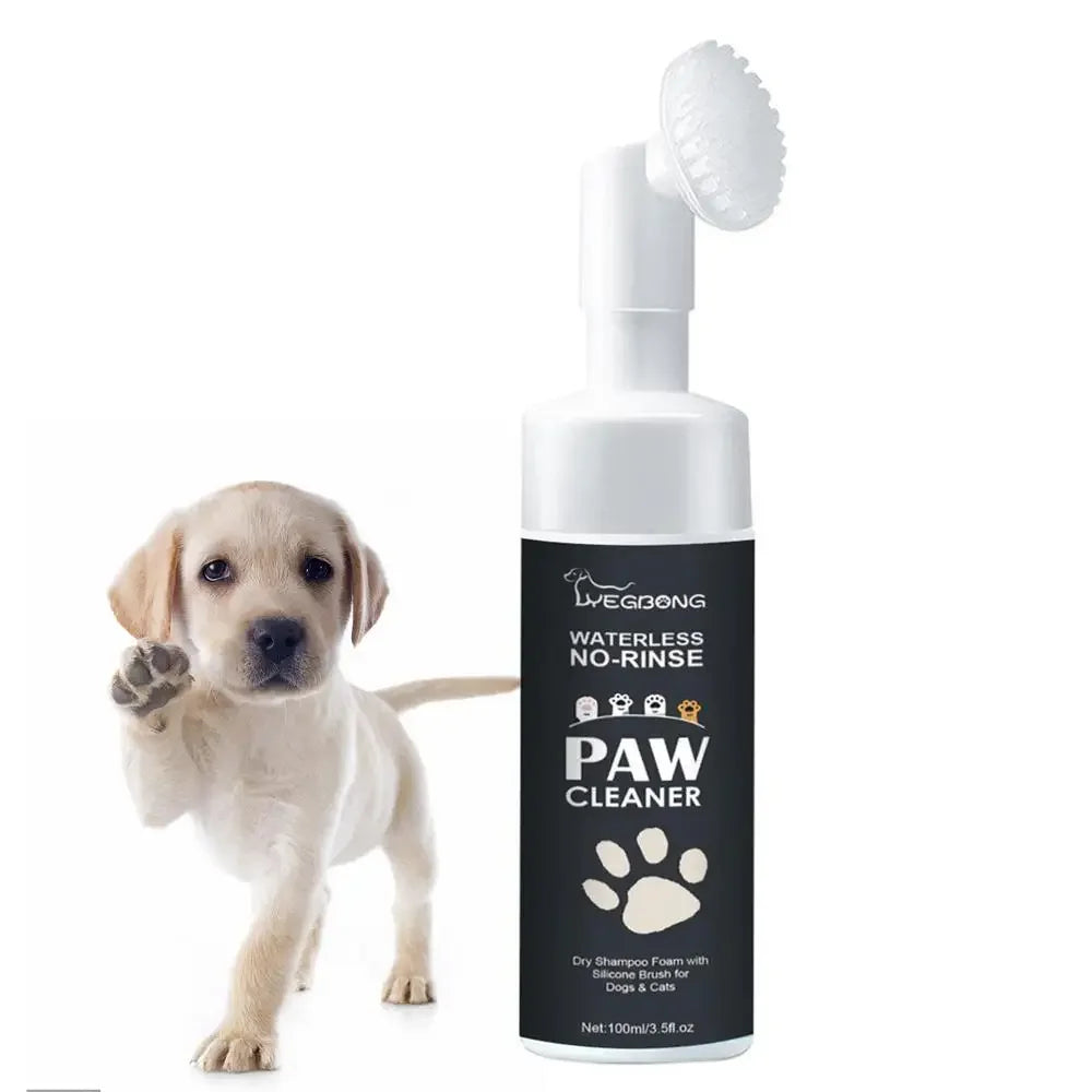 Waterless Pet Paw Cleaner Foam (100ml)