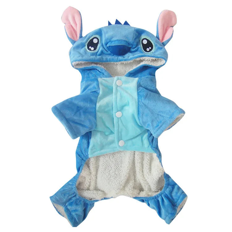 Stitch Teddy Dog Sweater – Warm Winter Cosplay
