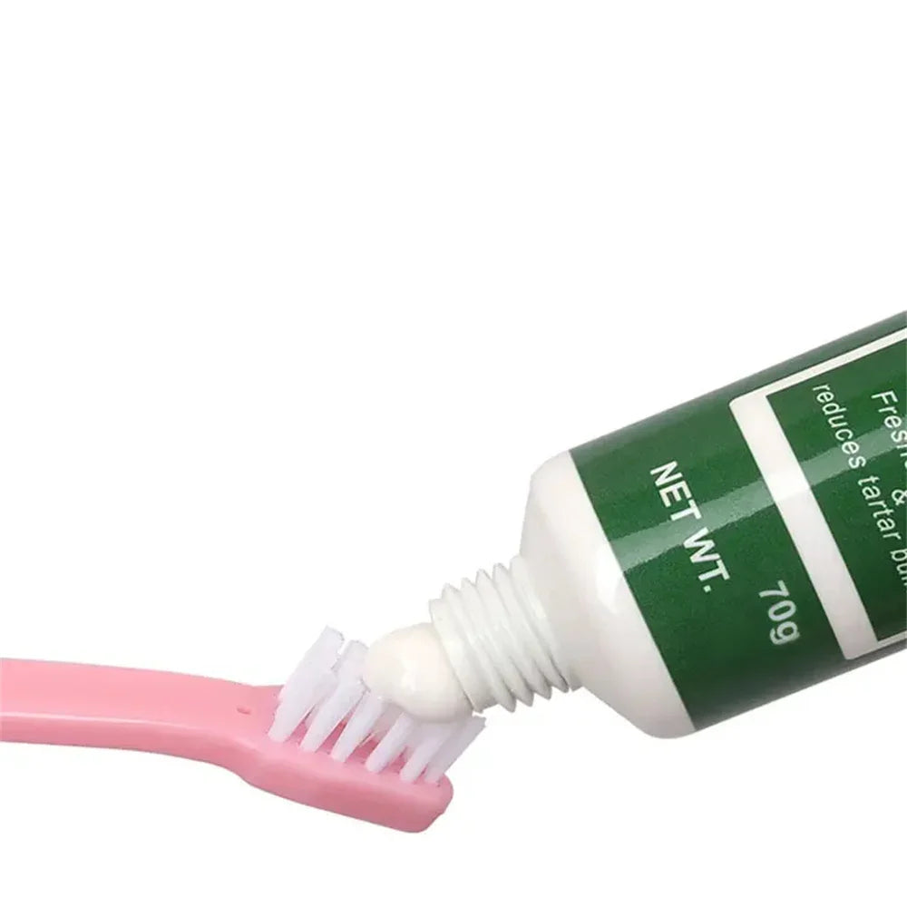 Pet Toothpaste – Vanilla Beef Flavor for Dogs and Cats