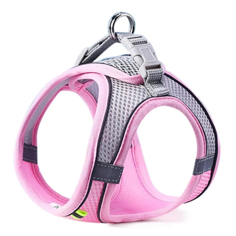 Reflective Adjustable Pet Harness Set