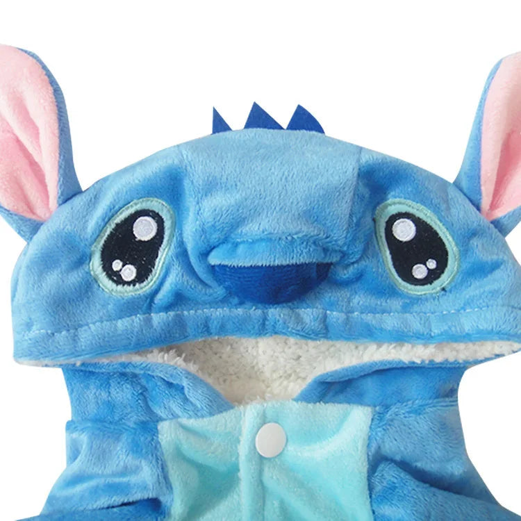 Stitch Teddy Dog Sweater – Warm Winter Cosplay