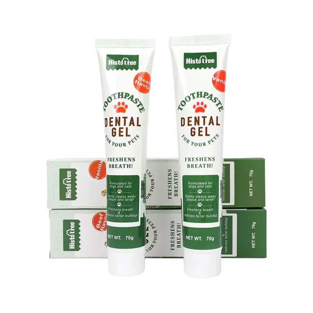 Pet Toothpaste – Vanilla Beef Flavor for Dogs and Cats