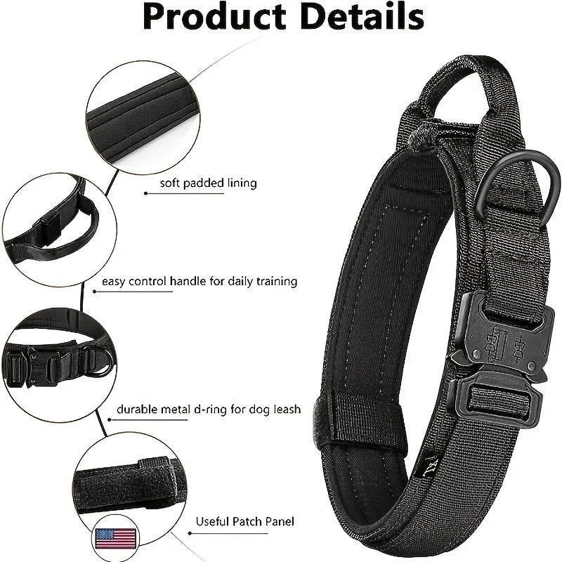 Tactical Adjustable Dog Training Collar