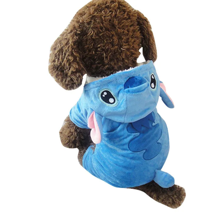 Stitch Teddy Dog Sweater – Warm Winter Cosplay