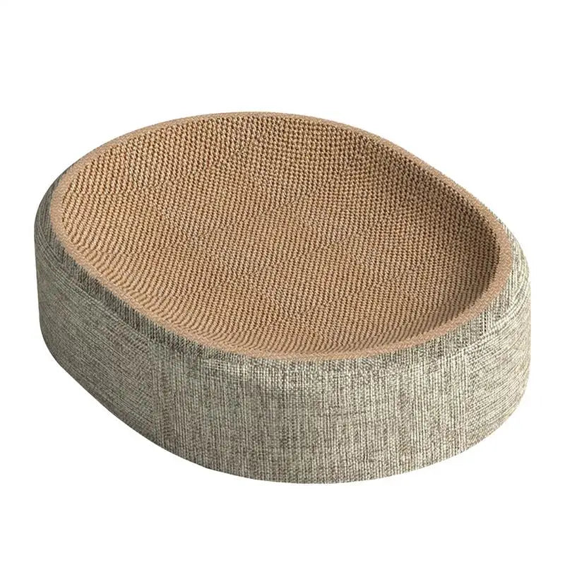 Oval Sisal Cat Scratch & Sleep Pad
