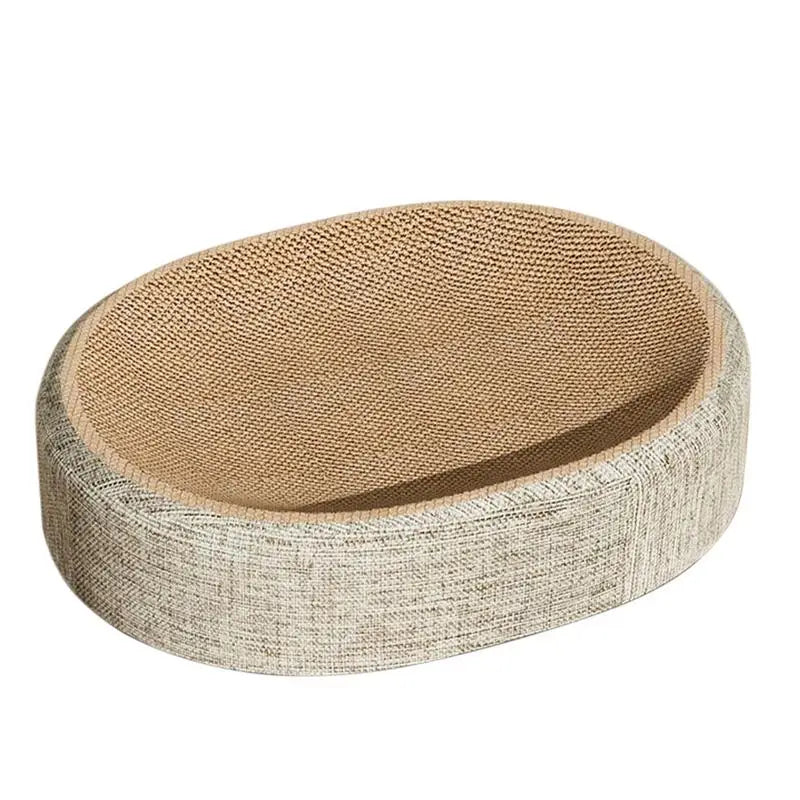 Oval Sisal Cat Scratch & Sleep Pad
