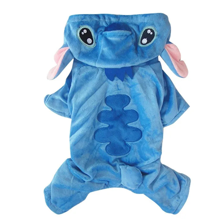 Stitch Teddy Dog Sweater – Warm Winter Cosplay