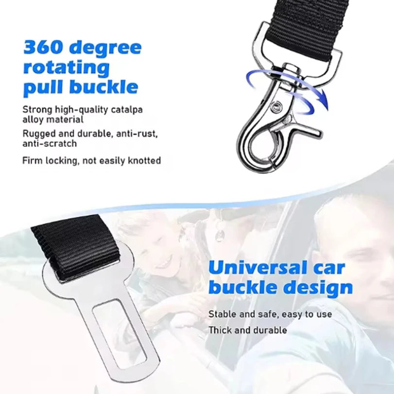 Dog Car Safety Seat Belt Leash