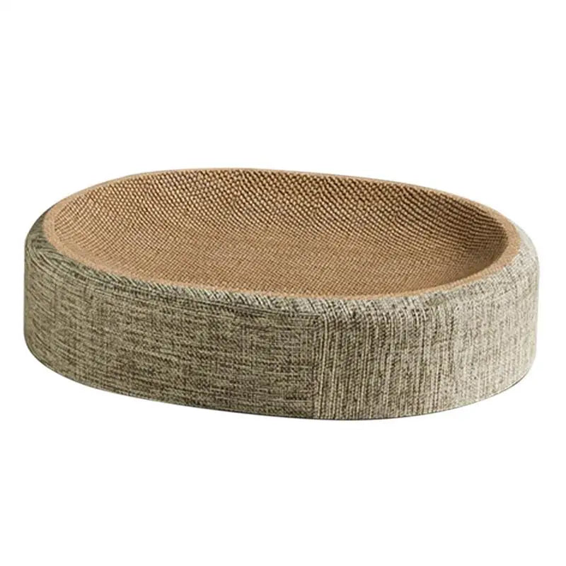 Oval Sisal Cat Scratch & Sleep Pad