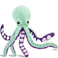 Plush Octopus Dog Toy with Squeaker