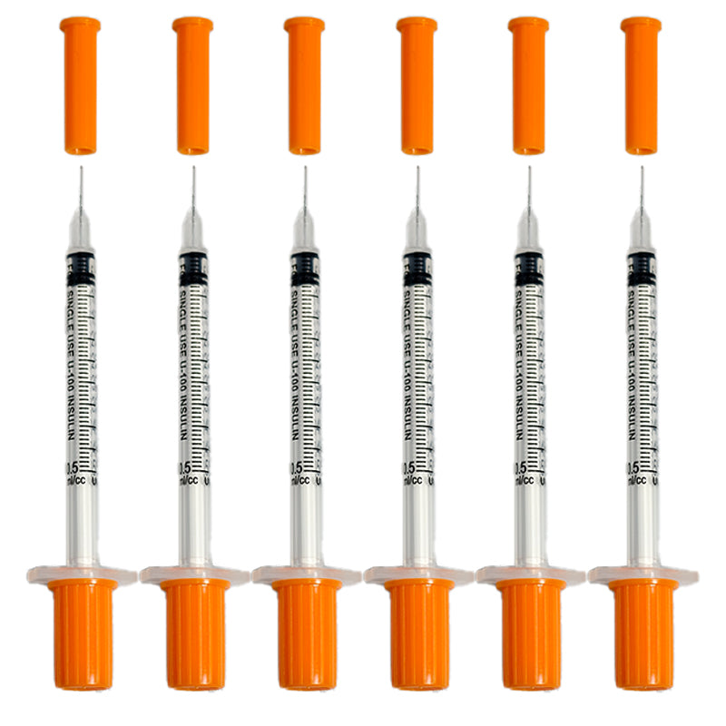 Disposable Insulin Syringes for Pets – 100pcs