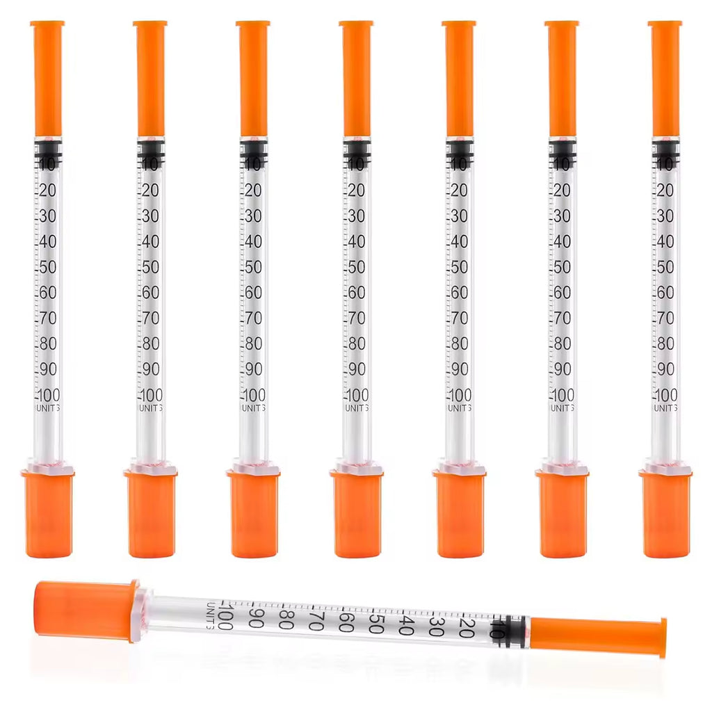 Disposable Insulin Syringes for Pets – 100pcs