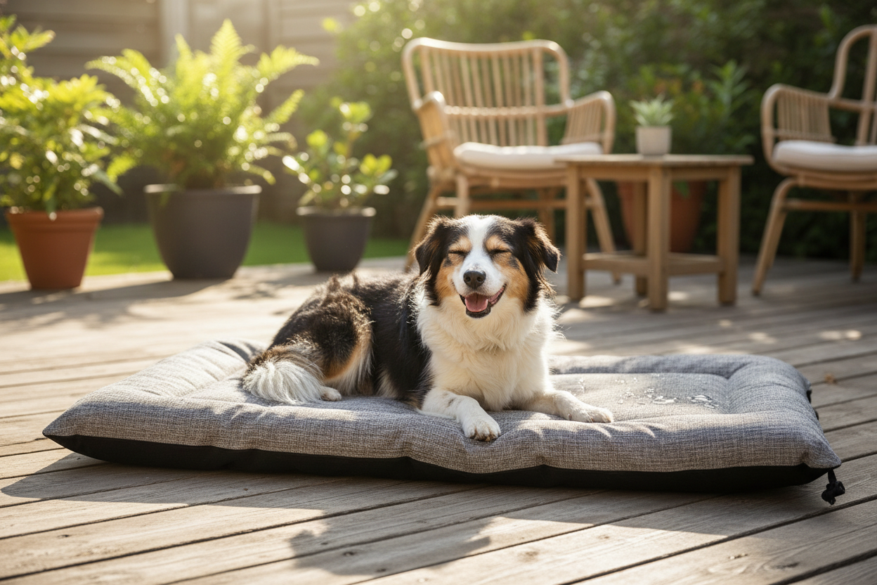 Waterproof Anti-Slip Washable Outdoor Pet Bed